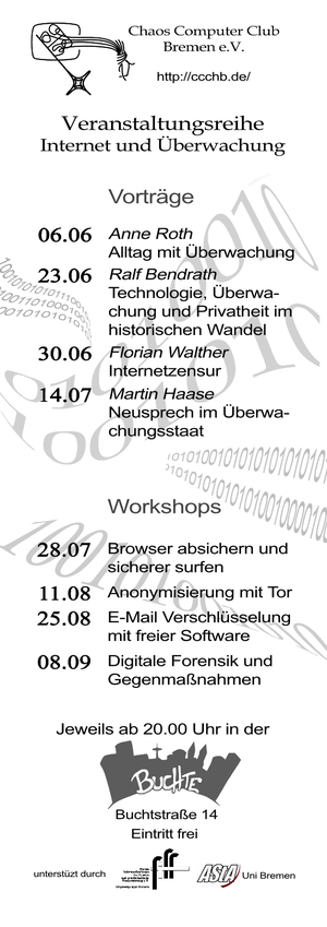 Veranstaltungsreihe Internet und Ueberwachung 2009-Flyer-Vorderseite.png